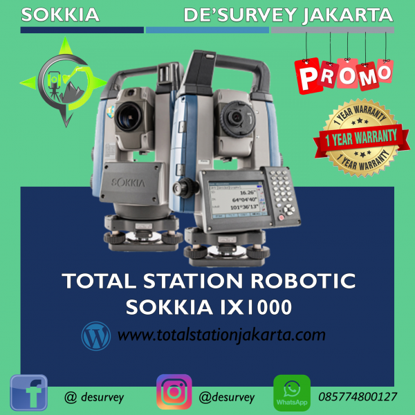 TOTAL STATION ROBOTIC SOKKIA IX1001